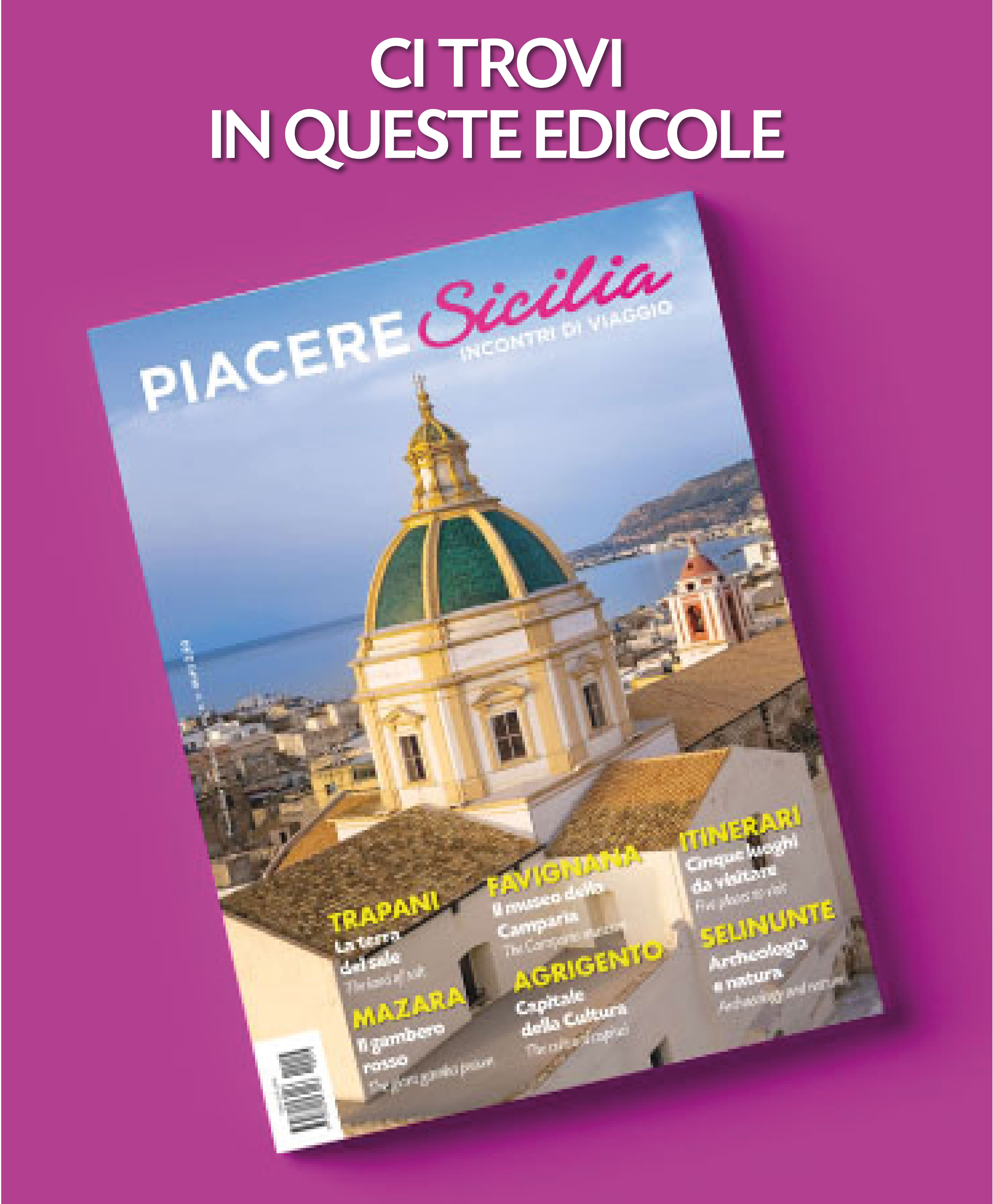 trova la rivista piacere sicilia